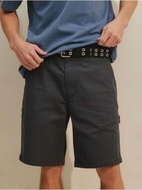 NWT RSQ Loose Charcoal Cargo Utility Shorts | Size 31